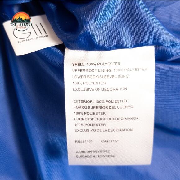 Chicago Cubs Jacket Windbreaker Mens Large Blue G-III Sports Lightweight - Picture 9 of 10